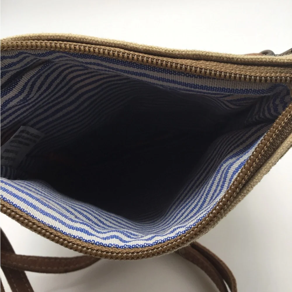 Clea Ray Salt Lake City Passport Canvas‎ Crossbody NWT